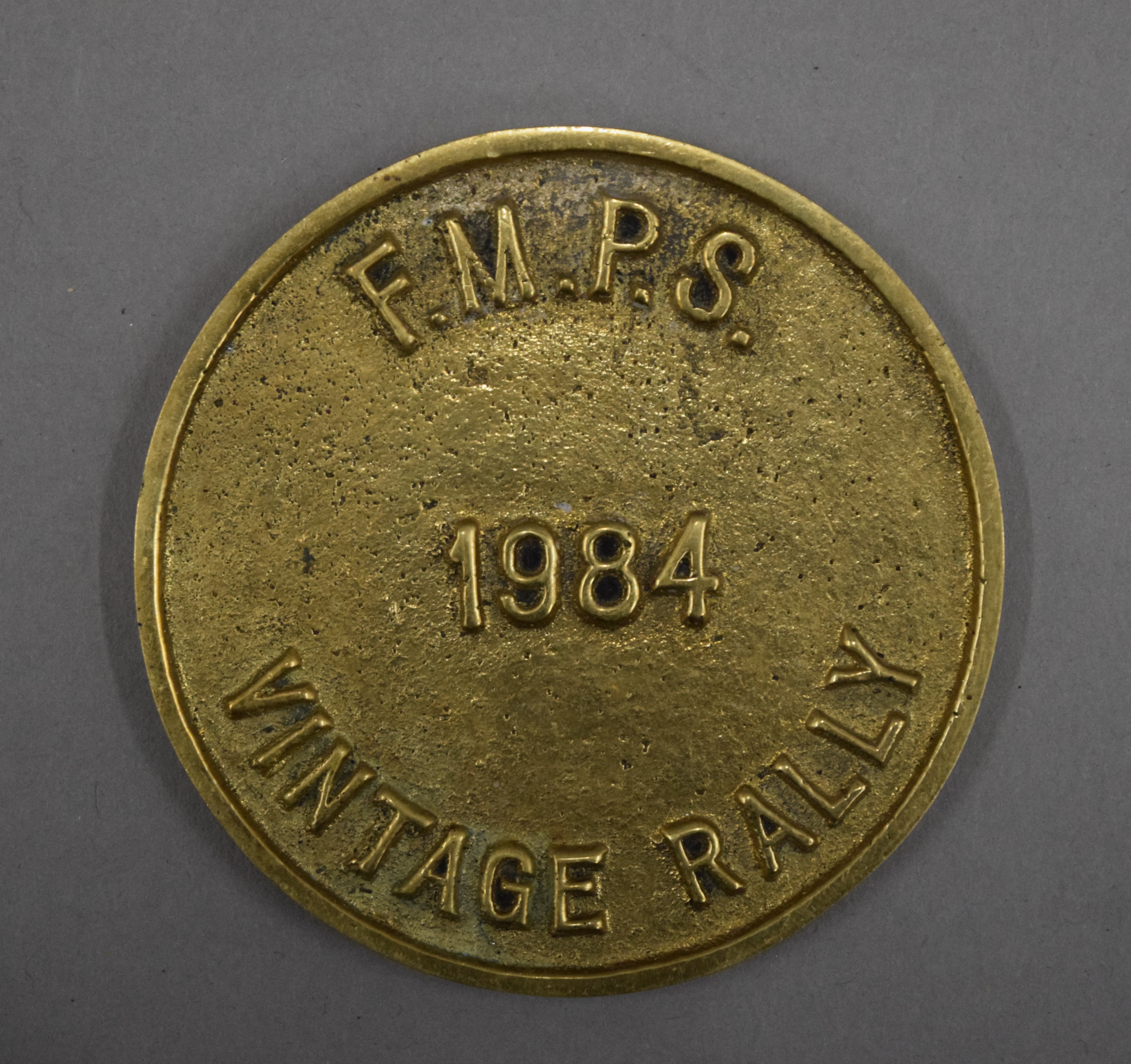 A Windsor metal boiler plaque together with four other smaller heavy cast steam rally plaques, etc. - Image 4 of 5