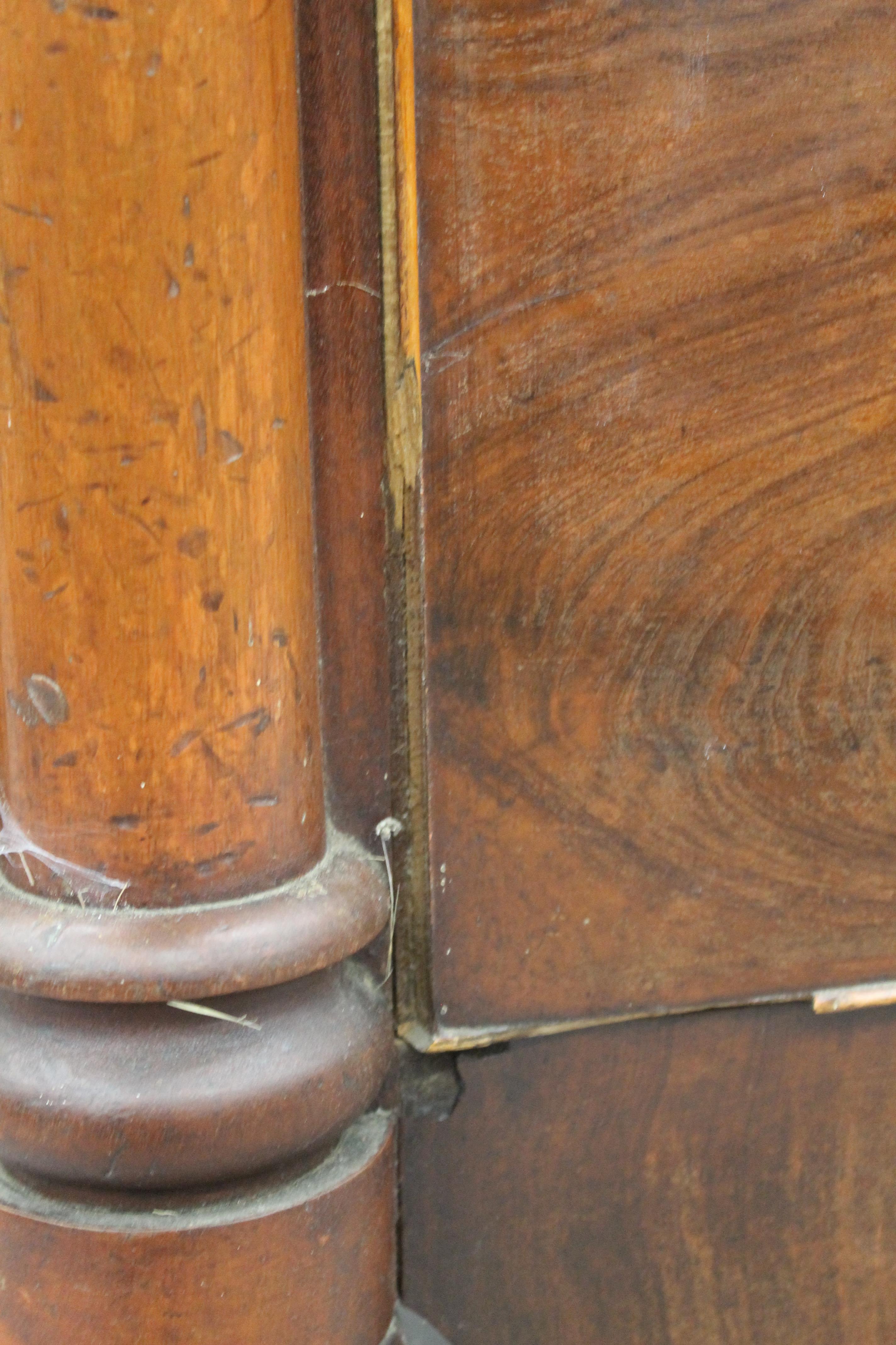 A Victorian mahogany bowfront chest of drawers. 107 cm wide. - Image 6 of 11