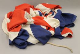 A large vintage Union Jack by Piggotts. 168 cm x 366 cm.