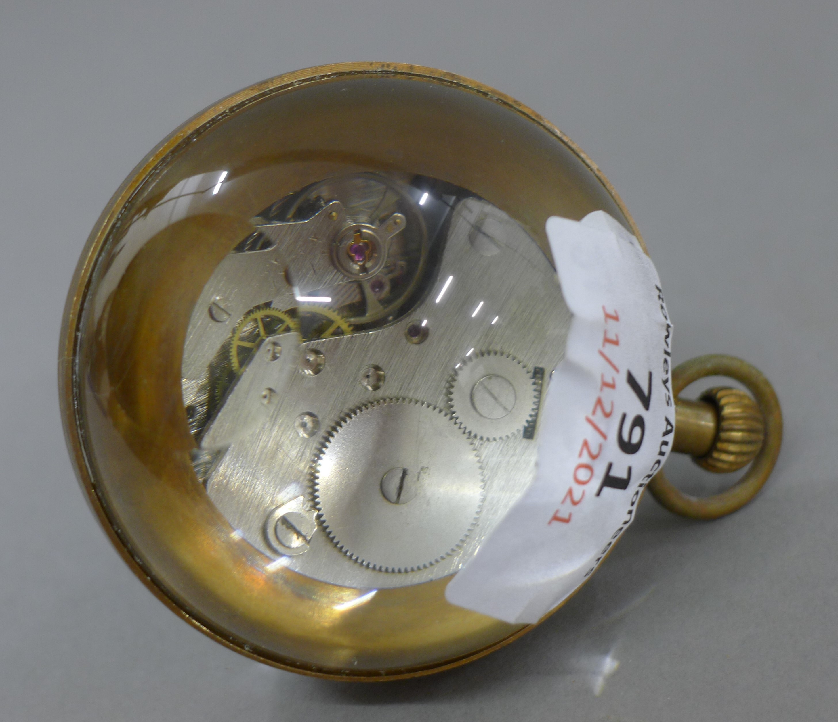 A ball clock. 6 cm high. - Image 3 of 3