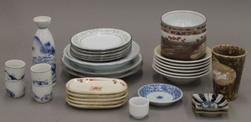A quantity of Japanese porcelain.