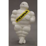 A vintage plastic model of the Michelin Man. 22 cm high.