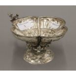 An antique Continental silver wine cup. 17.5 cm long. 337.4 grammes.