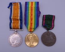 Two WWI Service medal awarded to GS-79373 PTE. G. SWEET R.