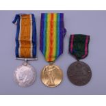 Two WWI Service medal awarded to GS-79373 PTE. G. SWEET R.