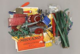 A quantity of various Meccano.