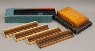 A quantity of Mah-jong sets, etc.