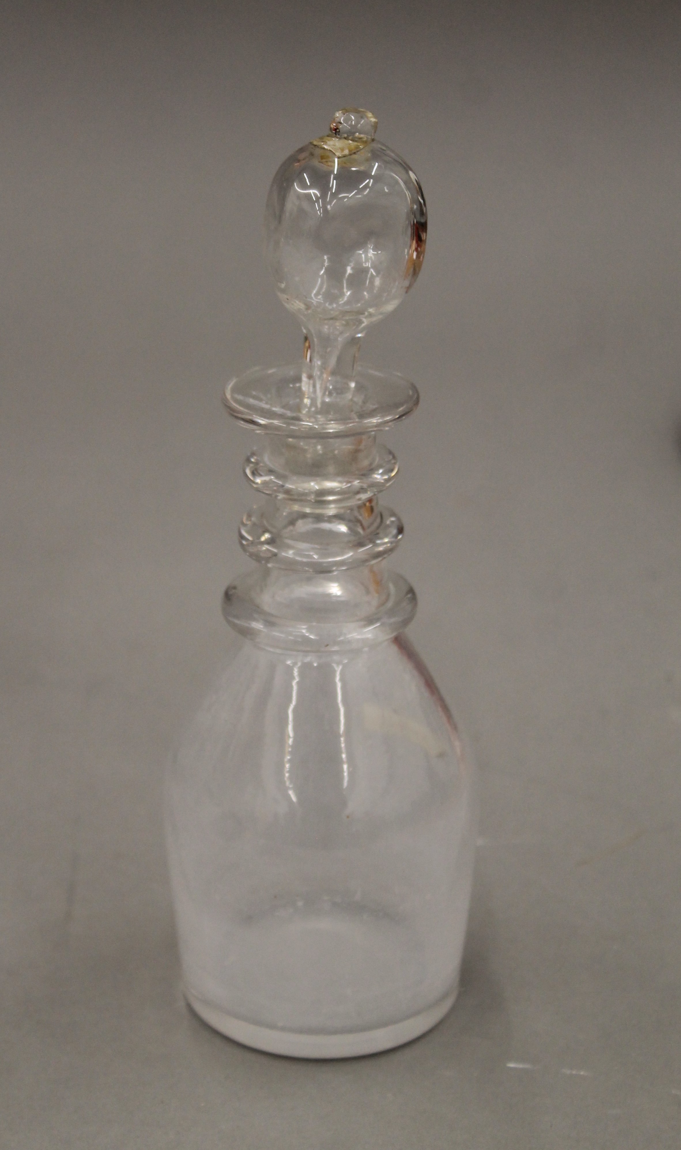 A quantity of various cut glass decanters. - Image 10 of 15