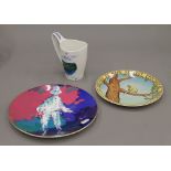 A Royal Doulton 1975 Leroy Neiman Pierrot plate,