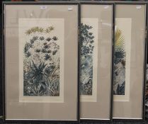 ANNA PUGH, two limited edition etchings and an artist's proof, each signed in pencil to the margin,