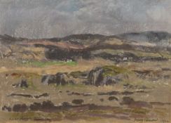 MARY ARMOUR, Near Renvyle Connemara, pastel, signed and dated 1964, framed and glazed. 34 x 25 cm.