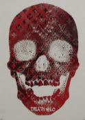 DEATH NYC, Skull, artist's proof, framed and glazed. 32 x 44.5 cm.
