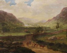 WILLIAM HEAP, Lake District Views, a pair, oil on canvas, signed and dated 1881, framed.