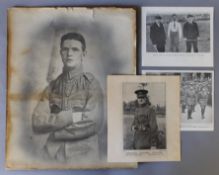 A quantity of photographs and ephemera relating to Michael Collins, the Irish Revolutionary Soldier,