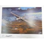 Phillip West "Delta Lady" Avro Vulcan XH558 Limited Edition print No.14/125 with multiple