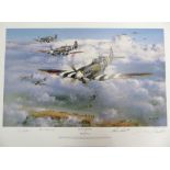 Phillip E West "Tornado Strike" signed artist proof No. 8/25, "Combat of Korea" signed artist