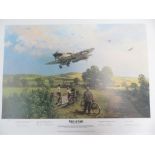 Michael Turner "Piece of Cake" single edition Ltd.ed print of 1494 to commemorate the RAF Aircrew