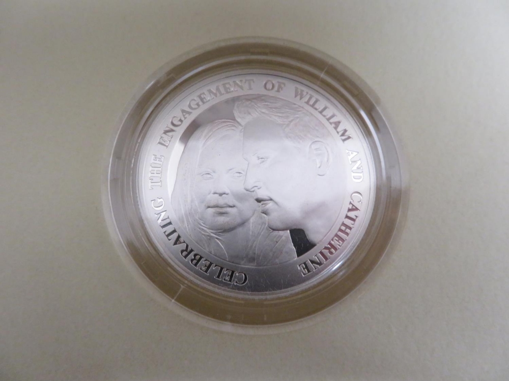 Royal Mint 2013 Birth of HRH Prince George of Cambridge £5 Silver Proof Coin, in case and card box - Image 3 of 4