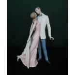 Lladro figurine 010.06475 "Happy Anniversary" in original box, H32cm.