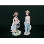 Lladro figurine 6577 ''Afternoon Snack'' in original box, H23cm and Lladro figure 7650 ''A Pocket''