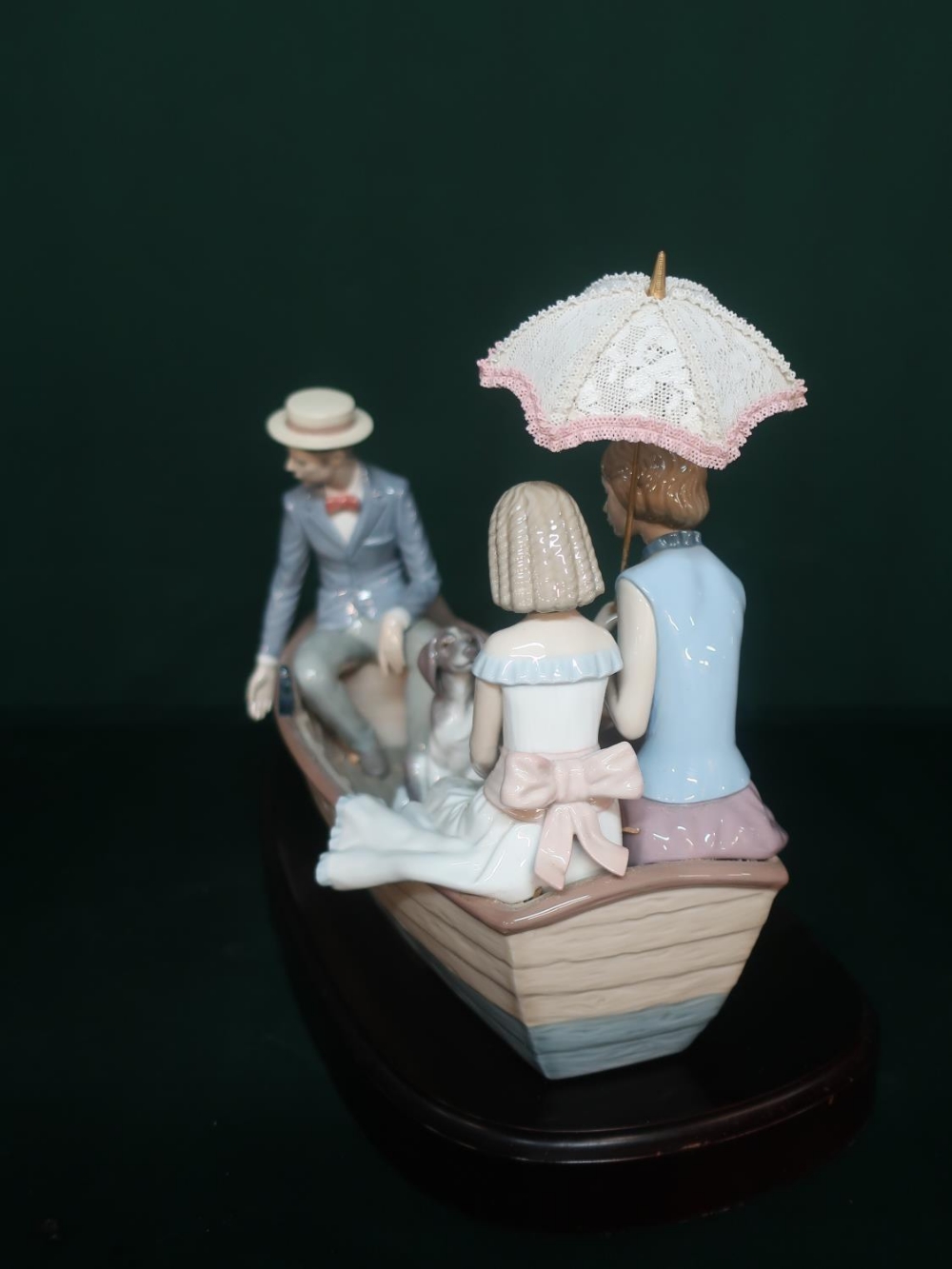 Lladro figurine 5343 "Love Boat" Limited Edition Number 1419/3000, in original box. H20cm, including - Image 3 of 4