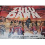 Original cinema foyer poster 'Zulu Dawn' 99cm x 75cm (no visible printer or publisher)