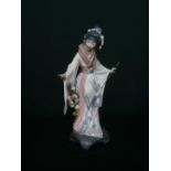 Lladro figurine 1451 "Teruko" in original box, H28cm.