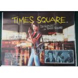 Cinema foyer posters "Times Square" printed in England by W.E. Berry LTD. Bradford, "Spin of a Coin"