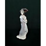 Lladro figurine 5323 ''Milanese Lady'' in original box, H26cm. (A/F)