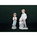 Lladro figurine 6902 "Mi Loyal Friend" in original box, H25cm and Lladro figurine 7610 "Can I