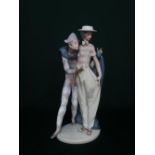 Lladro figurine 6195 "Carnival Companions", in original box, H32cm.