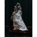 Lladro figurine 4807 "Geisha". H31cm, including base.