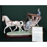 Lladro figurine 1834 "A Day With Mom", Limited Edition Number 150/1000, in original box with