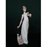 Lladro figurine 6753 "Traveling Companions" in original box, H34cm.