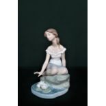 Lladro Privilege figurine 7706 ''Reflections Of Helena'' in original box, H17cm.