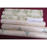 Nine rolls of Colefax & Fowler The Chintz wallpaper collection Victoria wallpaper and three rolls of