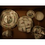 A collection of Duchess china, Indian tree pattern ware.