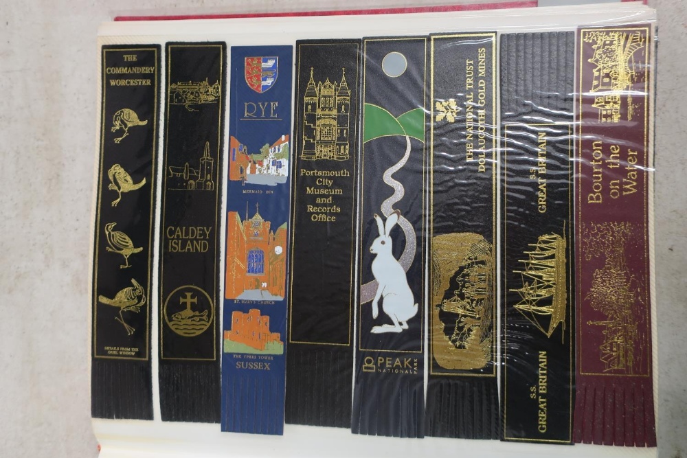 Collection of National Trust and other leather bookmarks, from UK stately homes and museums in one - Image 2 of 4