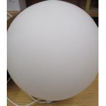 Dezac opaque glass light lightglobe, L1GB 36cm