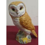 Beswick matt finish Barn Owl stamped on base Beswick, England 1046 H20cm