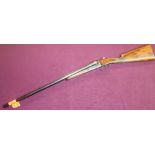 AYA Yeoman 12 bore side by side non-ejector shotgun, with 28 inch barrels, serial no. 346865 (