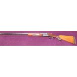 Zabala 12 bore 3" magnum chamber side by side shotgun, 29 & 3/4" barrels and 14.5" pistol grip