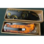 Two boxed as new Elk Ridge pocket knifes ER-134 and ER-120 (2)
