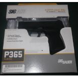 .177 Sig sauer 365 co2 air pistol Serial No. 20D2186-1