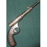 .22 vintage Gatt style compressed barrel air pistol