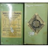 Sealed tin of Diamond Sporting Smokeless Gunpowder and a similar part tin (certificate required)