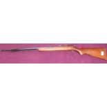 BSA sportsman 15 0.22 bolt action rifle with adjustable rear sights Serial No. LE50166 (section