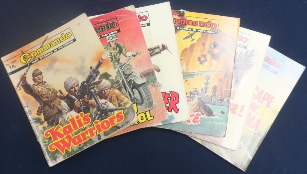 Collection of 73 Command War Story In Pictures, various issue numbers, all post 1000