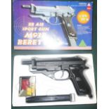 Relevant Sale Restrictions Apply - Boxed as new Beretta BB Airsport Gun M93R