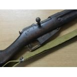 Registered Firearms Dealer Only - Battle field relic Negant rifle with sling (RFD Only)